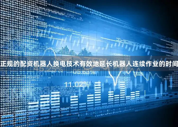 正规的配资机器人换电技术有效地延长机器人连续作业的时间